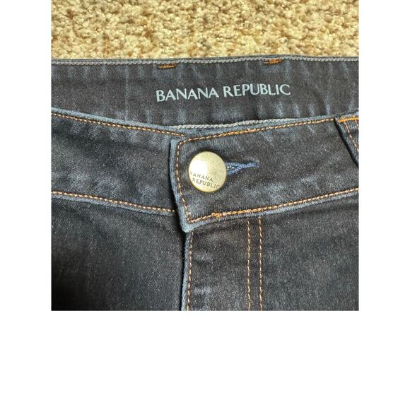 BANANA REPUBLIC Woman's Jeans/Pants 32P (Petite) Curvy Boot Cut, Dark Blue - Picture 6 of 9